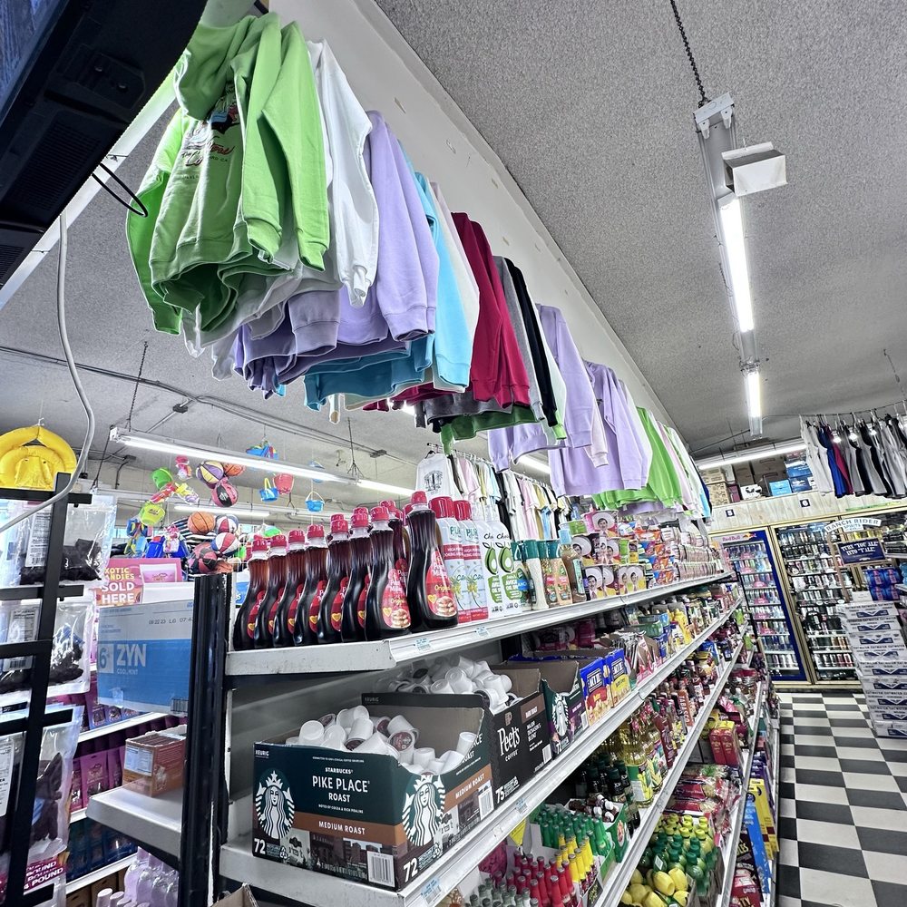 Little Corner Store at the corner of Bath and Ortega Street in Santa Barbara, a charming local shop for essentials and unique finds